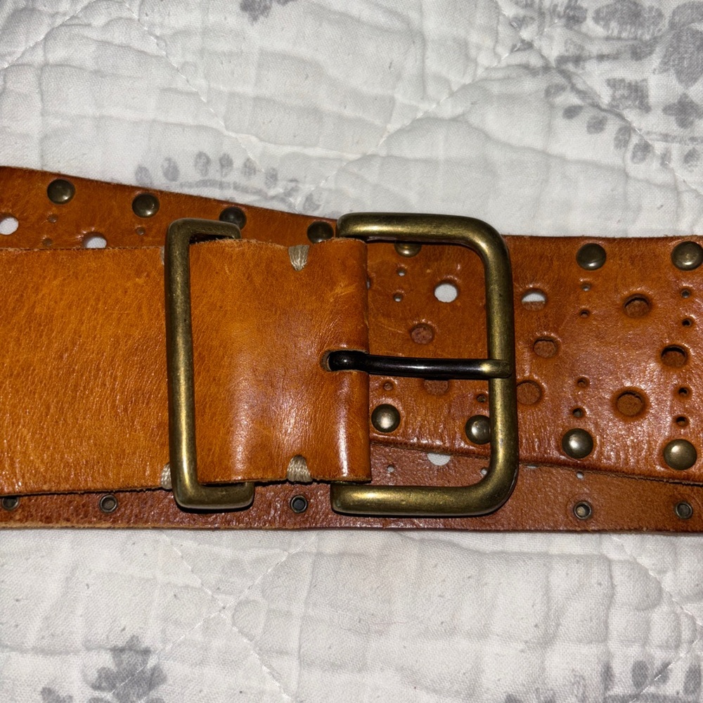 Tan Leather Belt